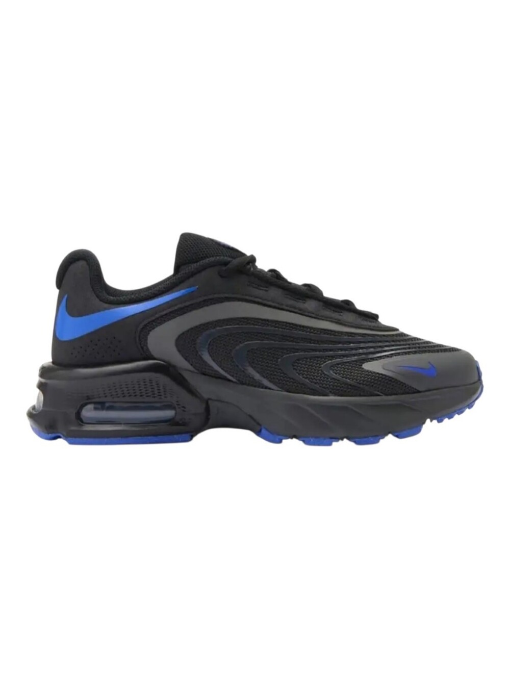 Nike Air Max Fire Dark Smoke Grey Racer Blue Gym Shoes IR0819-008 Mens Size 12